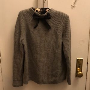 JCREW sweater with front bow